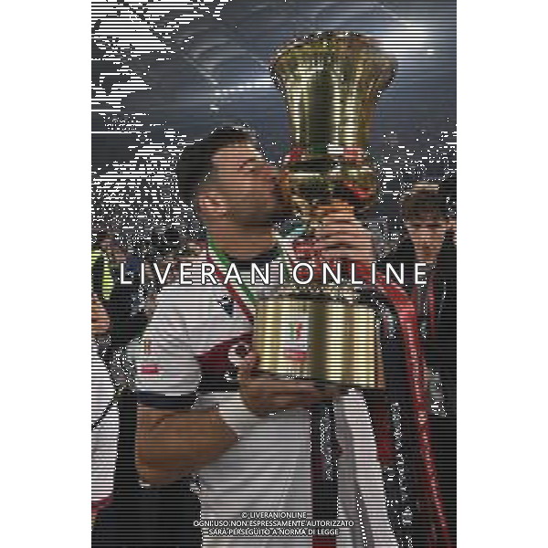 TVRG Milan vs Bologna nella foto Riccardo Orsolini (Bologna) Roma 14-05-2025 Stadio Olimpico finale Coppa Italia Frecciarossa foto Roberto Garavaglia/Agenzia Aldo Liverani sas
