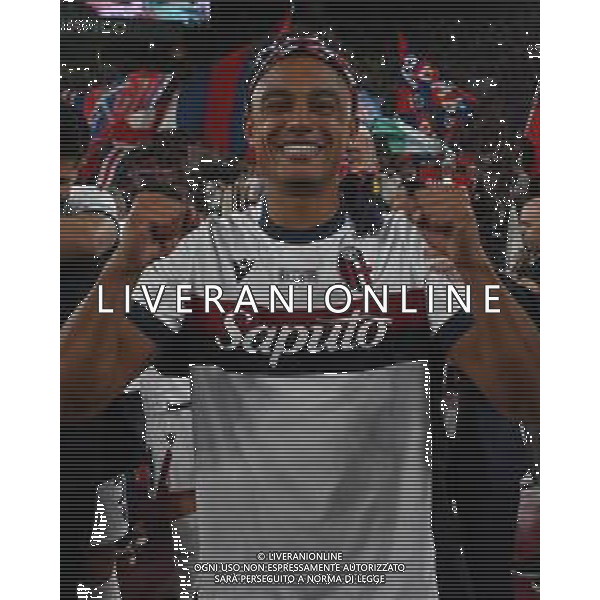 TVRG Milan vs Bologna nella foto Dan Ndoye (Bologna) Roma 14-05-2025 Stadio Olimpico finale Coppa Italia Frecciarossa foto Roberto Garavaglia/Agenzia Aldo Liverani sas