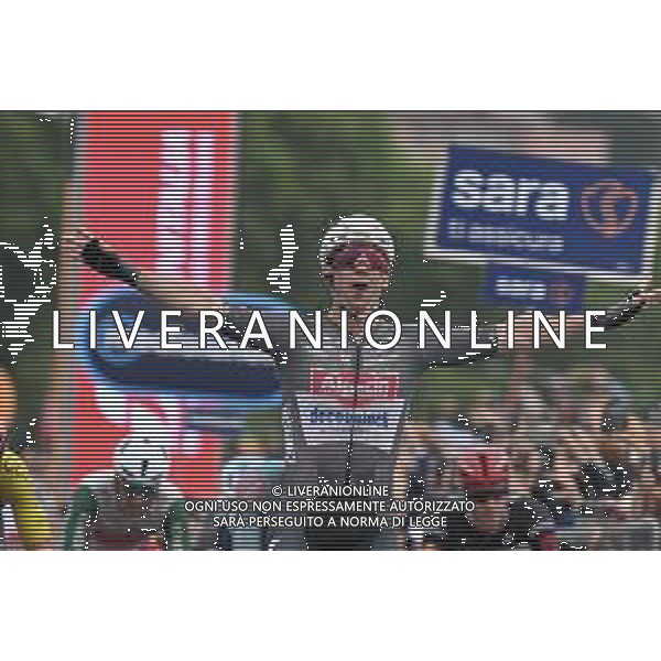 15-05-2025 Giro D\'italia; Tappa 06 Potenza - Napoli; 2025, Alpecin - Deceuninck; Groves, Kaden; Napoli; ©SIROTTI - AGENZIA ALDO LIVERANI SAS