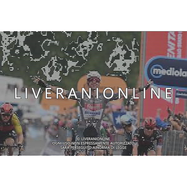 15-05-2025 Giro D\'italia; Tappa 06 Potenza - Napoli; 2025, Alpecin - Deceuninck; Groves, Kaden; Napoli; ©SIROTTI - AGENZIA ALDO LIVERANI SAS