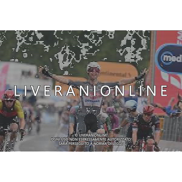 15-05-2025 Giro D\'italia; Tappa 06 Potenza - Napoli; 2025, Alpecin - Deceuninck; Groves, Kaden; Napoli; ©SIROTTI - AGENZIA ALDO LIVERANI SAS