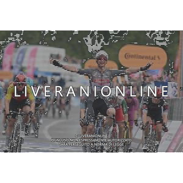 15-05-2025 Giro D\'italia; Tappa 06 Potenza - Napoli; 2025, Alpecin - Deceuninck; Groves, Kaden; Napoli; ©SIROTTI - AGENZIA ALDO LIVERANI SAS