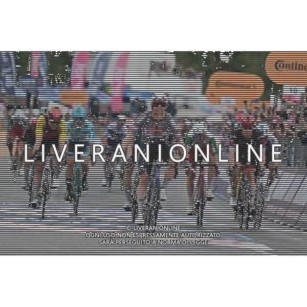 15-05-2025 Giro D\'italia; Tappa 06 Potenza - Napoli; 2025, Alpecin - Deceuninck; Groves, Kaden; Napoli; ©SIROTTI - AGENZIA ALDO LIVERANI SAS