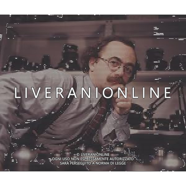COL-RETROSPETTIVA MAURIZIO NICHETTI ATTORE NELLA FOTO MAURIZIO NICHETTI NELL\'ANNO 1993 A MILANO AG THEMA-AG ALDO LIVERANI SAS