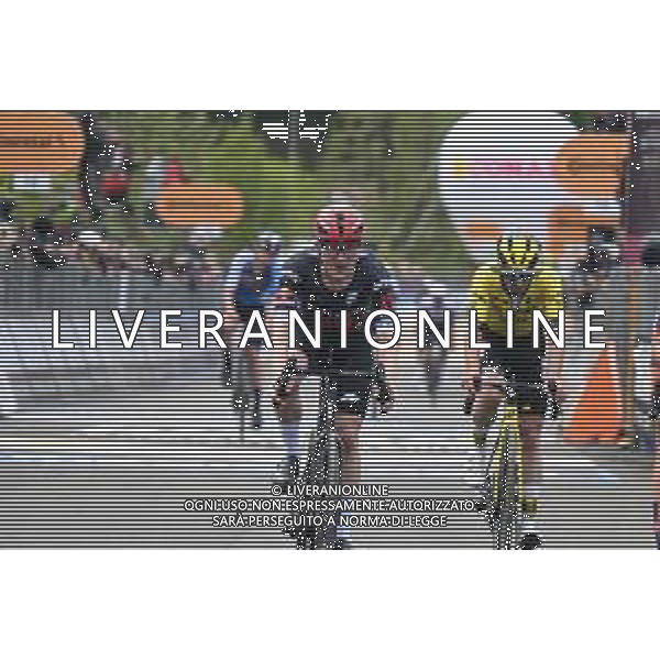 16-05-2025 Giro D\'italia; Tappa 07 Castel Di Sangro - Tagliacozzo; 2025, Tudor; Storer, Michale; Tagliacozzo; foto stefano sirotti-ag aldo liverani sas