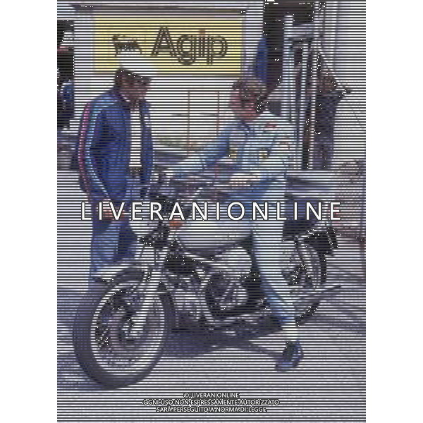 DIAP-RETROSPETTIVA NIKI LAUDA PILOTA F1 NELLA FOTO NIKI LAUDA CON VITTORIO BRAMBILLA AG ALDO LIVERANI SAS 