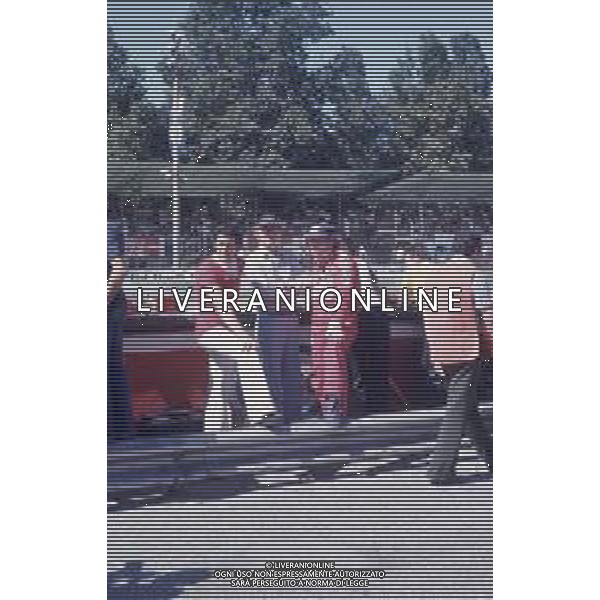 DIAP-RETROSPETTIVA NIKI LAUDA PILOTA F1 NELLA FOTO NIKI LAUDA AG ALDO LIVERANI SAS 