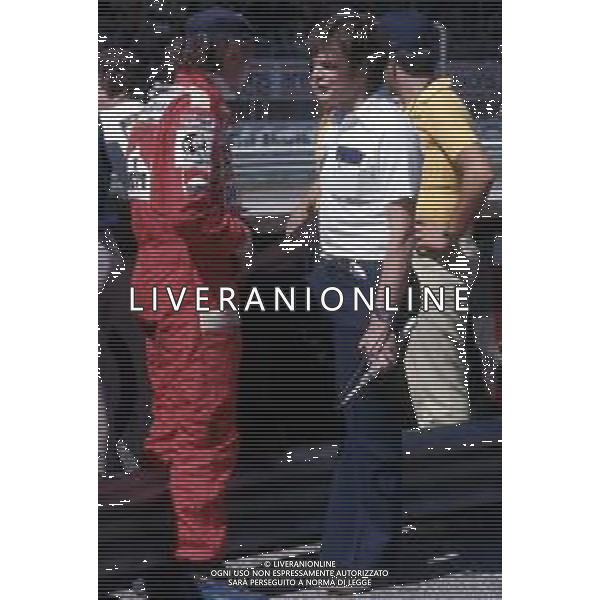 DIAP-RETROSPETTIVA NIKI LAUDA PILOTA F1 NELLA FOTO NIKI LAUDA AG ALDO LIVERANI SAS 