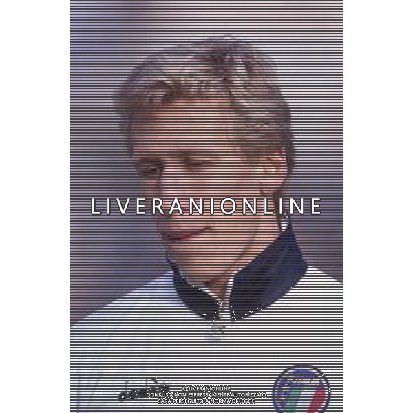 DIAP-RETROSPETTIVA SILVANO BENEDETTI CALCIATORE NELLA FOTO SILVANO BENEDETTI CON LA MAGLIA DELLA NAZIONALE ITALIANA UNDER 21 AG ALDO LIVERANI SAS