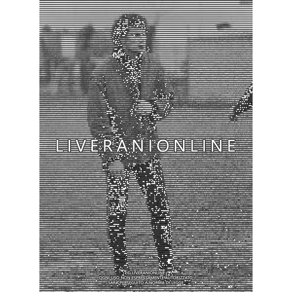 ST-RETROSPETTIVA LUIGI DANOVA CALCIATORE NELLA FOTO LUIGI DANOVA CON LA MAGLIA DEL TORINO CALCIO AG ALDO LIVERANI SAS