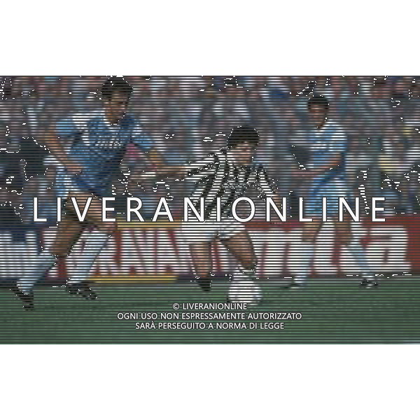 DIAP-RETROSPETTIVA RUI BARROS CALCIATORE NELLA FOTO RUI BARROS CON LA MAGLIA DELLA JUVENTUS CALCIO AG ALDO LIVERANI SAS
