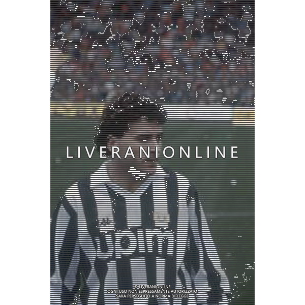 DIAP-RETROSPETTIVA RUI BARROS CALCIATORE NELLA FOTO RUI BARROS CON LA MAGLIA DELLA JUVENTUS CALCIO AG ALDO LIVERANI SAS