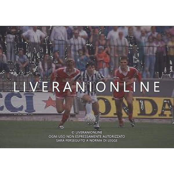 DIAP-RETROSPETTIVA RUI BARROS CALCIATORE NELLA FOTO RUI BARROS CON LA MAGLIA DELLA JUVENTUS CALCIO AG ALDO LIVERANI SAS