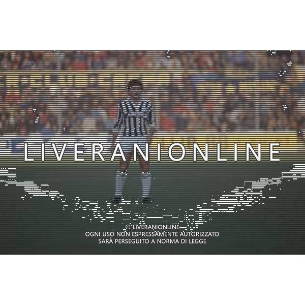 DIAP-RETROSPETTIVA RUI BARROS CALCIATORE NELLA FOTO RUI BARROS CON LA MAGLIA DELLA JUVENTUS CALCIO AG ALDO LIVERANI SAS