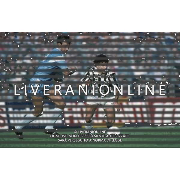 DIAP-RETROSPETTIVA RUI BARROS CALCIATORE NELLA FOTO RUI BARROS CON LA MAGLIA DELLA JUVENTUS CALCIO AG ALDO LIVERANI SAS