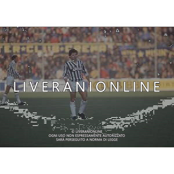 DIAP-RETROSPETTIVA RUI BARROS CALCIATORE NELLA FOTO RUI BARROS CON LA MAGLIA DELLA JUVENTUS CALCIO AG ALDO LIVERANI SAS