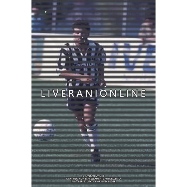 DIAP-RETROSPETTIVA RUI BARROS CALCIATORE NELLA FOTO RUI BARROS CON LA MAGLIA DELLA JUVENTUS CALCIO AG ALDO LIVERANI SAS