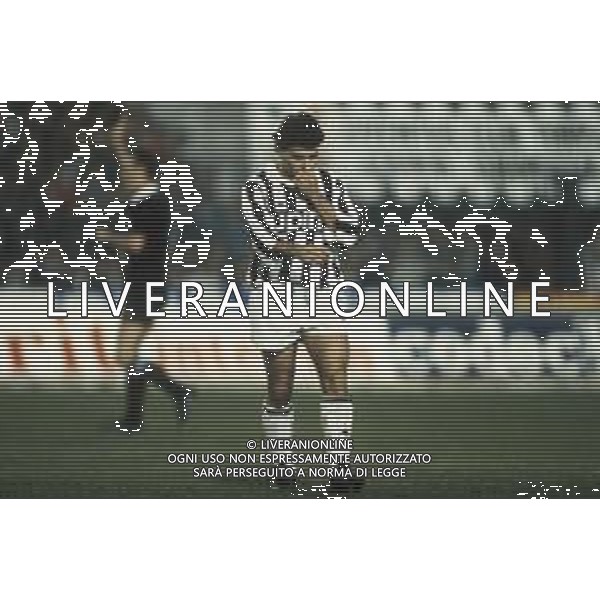 DIAP-RETROSPETTIVA RUI BARROS CALCIATORE NELLA FOTO RUI BARROS CON LA MAGLIA DELLA JUVENTUS CALCIO AG ALDO LIVERANI SAS