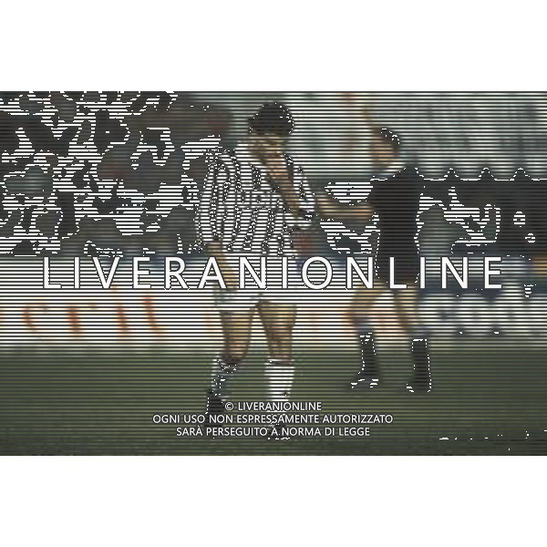 DIAP-RETROSPETTIVA RUI BARROS CALCIATORE NELLA FOTO RUI BARROS CON LA MAGLIA DELLA JUVENTUS CALCIO AG ALDO LIVERANI SAS