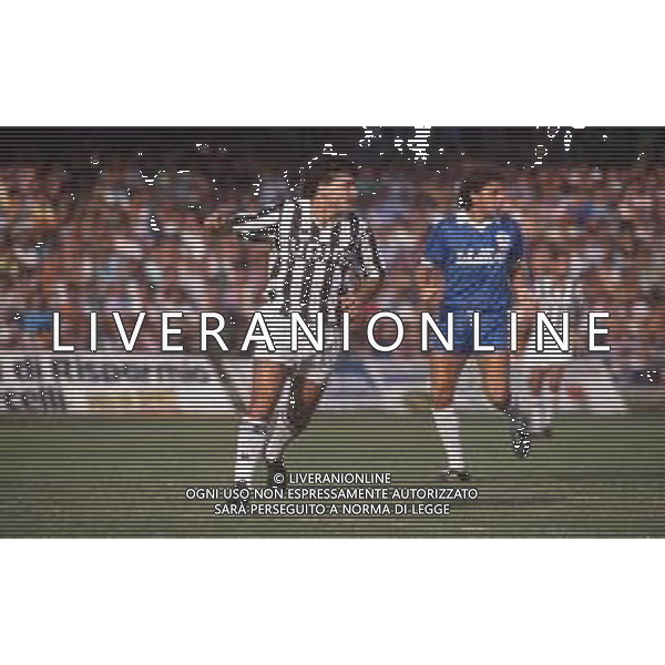 DIAP-RETROSPETTIVA RUI BARROS CALCIATORE NELLA FOTO RUI BARROS CON LA MAGLIA DELLA JUVENTUS CALCIO AG ALDO LIVERANI SAS
