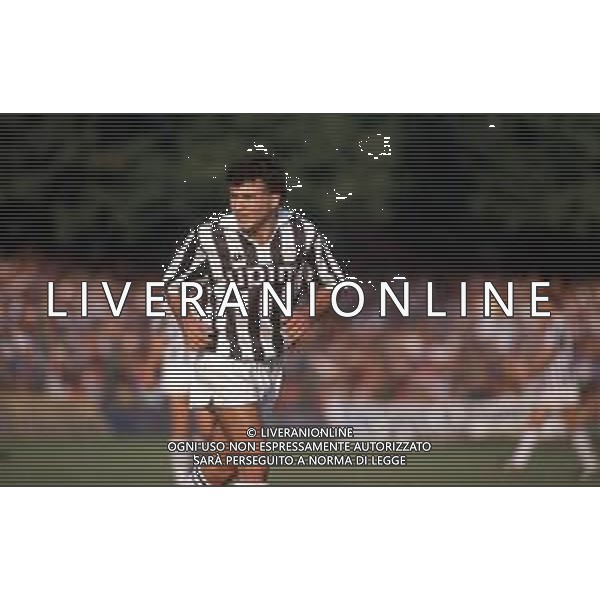 DIAP-RETROSPETTIVA RUI BARROS CALCIATORE NELLA FOTO RUI BARROS CON LA MAGLIA DELLA JUVENTUS CALCIO AG ALDO LIVERANI SAS
