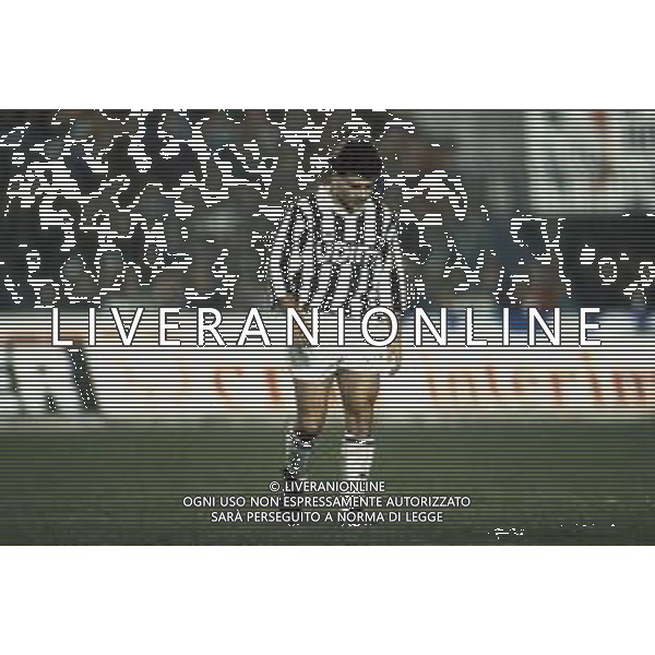 DIAP-RETROSPETTIVA RUI BARROS CALCIATORE NELLA FOTO RUI BARROS CON LA MAGLIA DELLA JUVENTUS CALCIO AG ALDO LIVERANI SAS
