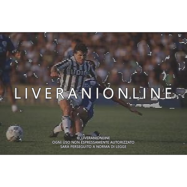 DIAP-RETROSPETTIVA RUI BARROS CALCIATORE NELLA FOTO RUI BARROS CON LA MAGLIA DELLA JUVENTUS CALCIO AG ALDO LIVERANI SAS