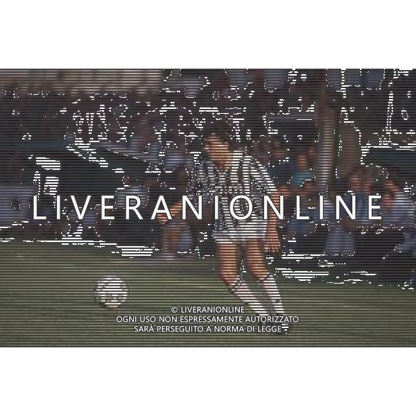 DIAP-RETROSPETTIVA RUI BARROS CALCIATORE NELLA FOTO RUI BARROS CON LA MAGLIA DELLA JUVENTUS CALCIO AG ALDO LIVERANI SAS