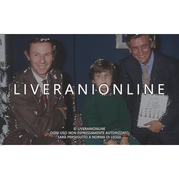 DIA- RETROSPETTIVA PIERO BADALONI GIORNALISTA NELLA FOTO PIERO BADALONI CON BRUNO BOZZETTO NELL’ANNO 1987 AGENZIA ALDO LIVERANI SAS