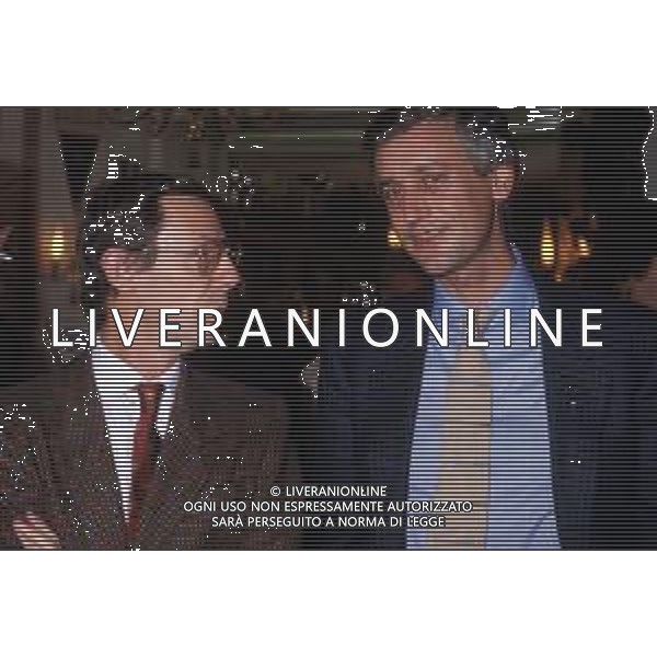 DIA- RETROSPETTIVA PIERO BADALONI GIORNALISTA NELLA FOTO PIERO BADALONI CON BRUNO BOZZETTO NELL’ANNO 1987 AGENZIA ALDO LIVERANI SAS
