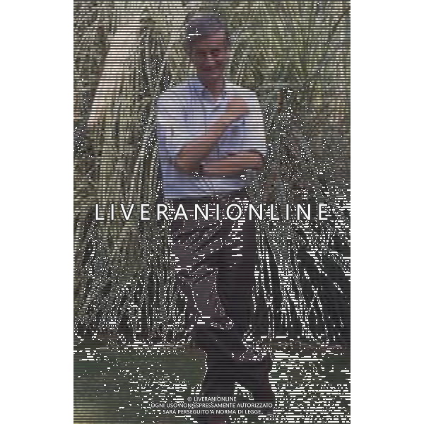 DIA- RETROSPETTIVA PIERO BADALONI GIORNALISTA NELLA FOTO PIERO BADALONI NELL’ANNO 1989 AGENZIA ALDO LIVERANI SAS