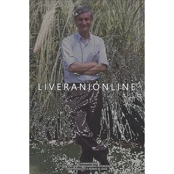 DIA- RETROSPETTIVA PIERO BADALONI GIORNALISTA NELLA FOTO PIERO BADALONI NELL’ANNO 1989 AGENZIA ALDO LIVERANI SAS