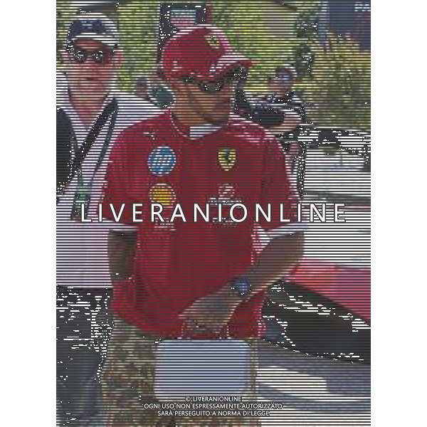 IMOLA 17 05 2025 AUTODROMO ENZO E DINO FERRARI SABATO FORMULA 1 GRAN PREMIO DEL MADE IN ITALY E DELL\'EMILIA ROMAGNA QUALIFICHE NELLA FOTO LEWIS HAMILTON FERRARI ©SANNA - AGENZIA ALDO LIVERANI SAS