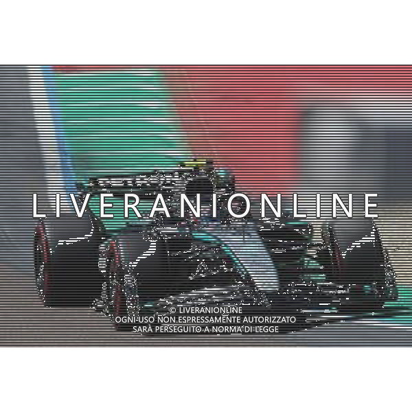 IMOLA 16 05 2025 AUTODROMO ENZO E DINO FERRARI VENERDI FORMULA 1 GRAN PREMIO DEL MADE IN ITALY E DELL\'EMILIA ROMAGNA PROVE LIBERE NELLA FOTO KIMI ANTONELLI MERCEDES ©SANNA - AGENZIA ALDO LIVERANI SAS
