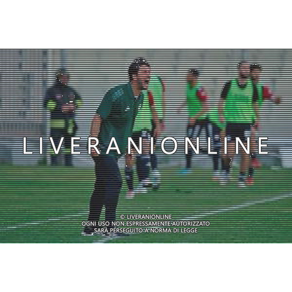 TVEM May 17, 2025 Foggia, Italy - Foggia vs ACR Messina - Italian soccer serie C 2024/25 - Pino Zaccheria Stadium. In the pic: coach Antonio Gentile of Foggia foto emmanuele mastrodonato-ag aldo liverani sas