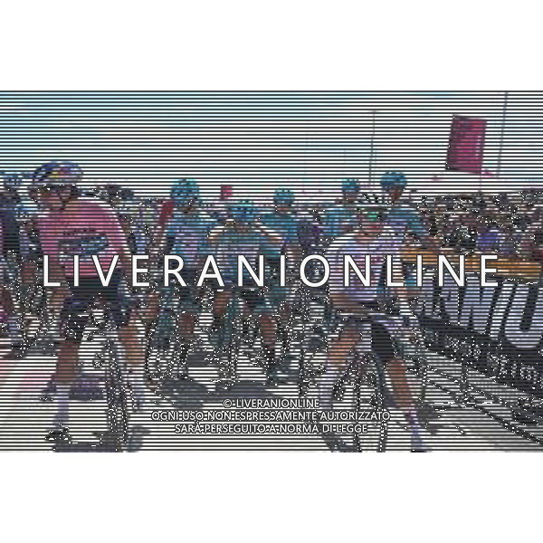 17-05-2025 Giro D\'italia; Tappa 08 Giulianova - Castelraimondo; 2025, Red Bull - Bora Hansgrohe; 2025, Uae Team Emirates - Xrg; Roglic, Primoz; Ayuso Pesquera, Juan; Giulianova; ©SIROTTI - AGENZIA ALDO LIVERANI SAS