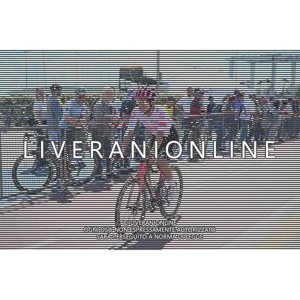 17-05-2025 Giro D\'italia; Tappa 08 Giulianova - Castelraimondo; 2025, Ef Education - Easypost; Carapaz Antonio, Richard Antonio; Giulianova; ©SIROTTI - AGENZIA ALDO LIVERANI SAS