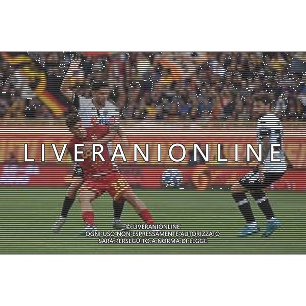 Serie B 2024-2025 Playoff Stadio Nicola Ceravolo (Catanzaro) Nella foto: Andrea Ciofi, Giacomo Calo’ e Tommaso Biasci Andrea Rosito @Agenzia Liverani Sas - CATANZARO vs CESENA PLAYOFF Campionato Calcio Serie B 17.05.2025