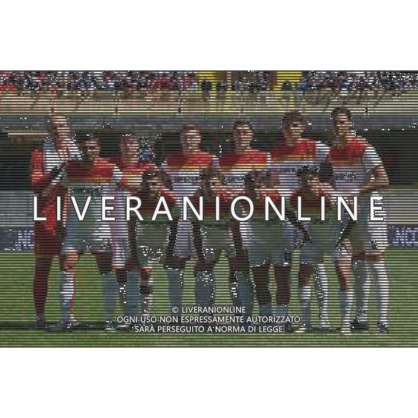 TVEM May 17, 2025 Foggia, Italy - Foggia vs ACR Messina - Italian soccer serie C 2024/25 - Pino Zaccheria Stadium. In the pic: ACR Messina team line up FOTO EMMANUELE MASTRODONATO-AG ALDO LIVERANI SAS