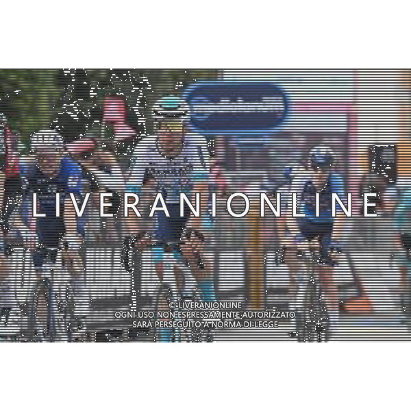 17-05-2025 Giro D\'italia; Tappa 08 Giulianova - Castelraimondo; 2025, Bahrain - Victorious; Tiberi, Antonio; Castelraimondo; ©SIROTTI - AGENZIA ALDO LIVERANI SAS