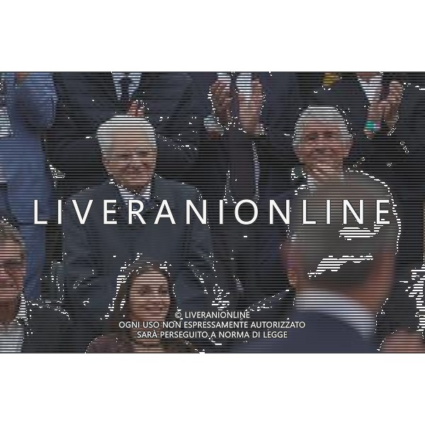 17 Maggio 2025 ROMA Internazionali d’Italia 2025 Nella foto: IL PRESIDENTE DELLA REPUBBLICA ITALIANA SERGIO MATTARELLA E ANDREA ABODI IN TRIBUNA FOTO ANDREA ROSITO-AG ALDO LIVERANI SAS
