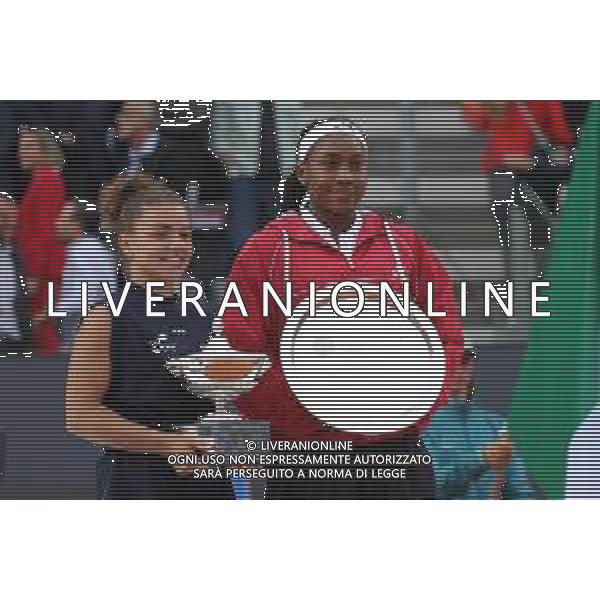 17 Maggio 2025 ROMA Internazionali d’Italia 2025 Nella foto: Jasmine Paolini e Coco Gauff FOTO ANDREA ROSITO-AG ALDO LIVERANI SAS