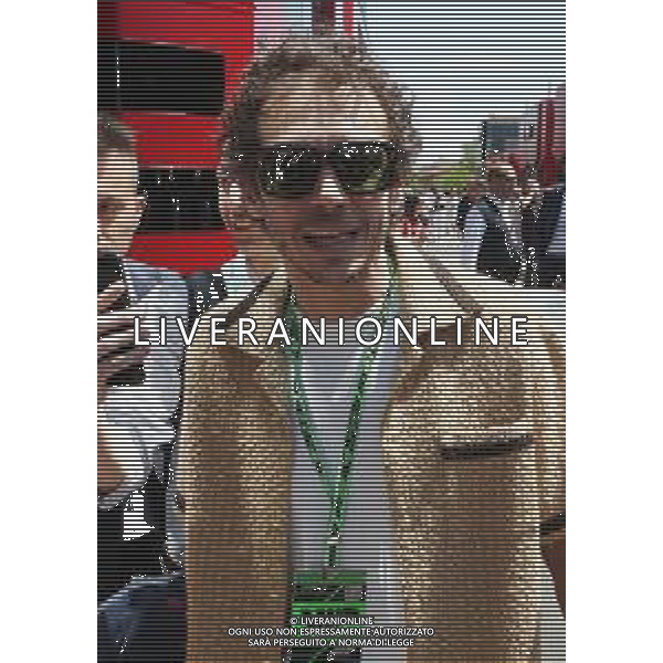 IMOLA 18 05 2025 AUTODROMO ENZO E DINO FERRARI DOMENICA FORMULA 1 GRAN PREMIO DEL MADE IN ITALY E DELL\'EMILIA ROMAGNA PROVE LIBERE NELLA FOTO VALENTINO ROSSI ©SANNA - AGENZIA ALDO LIVERANI SAS