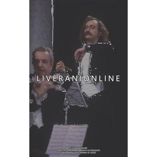 DIAP-RETROSPETTIVA MAURIZIO NICHETTI ATTORE NELLA FOTO MAURIZIO NICHETTI NELLA TRASMISSIONE TELEVISIVA “QUO VADIZ “ AG ALDO LIVERANI SAS