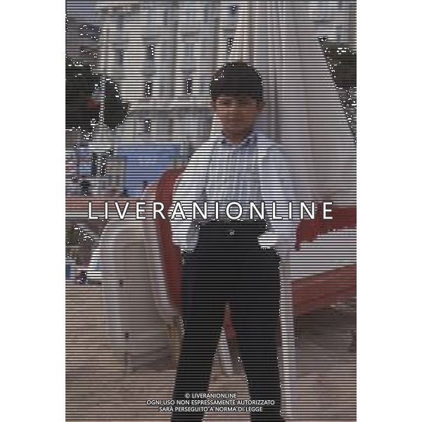 DIAP-RETROSPETTIVA SALVATORE CASCIO ATTORE NELLA FOTO SALVATORE CASCIO A CANNES NELL\'ANNO 1989 AG THEMA-AG ALDO LIVERANI SAS