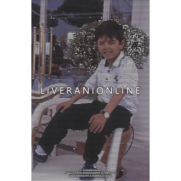DIAP-RETROSPETTIVA SALVATORE CASCIO ATTORE NELLA FOTO SALVATORE CASCIO A CANNES NELL\'ANNO 1989 AG THEMA-AG ALDO LIVERANI SAS