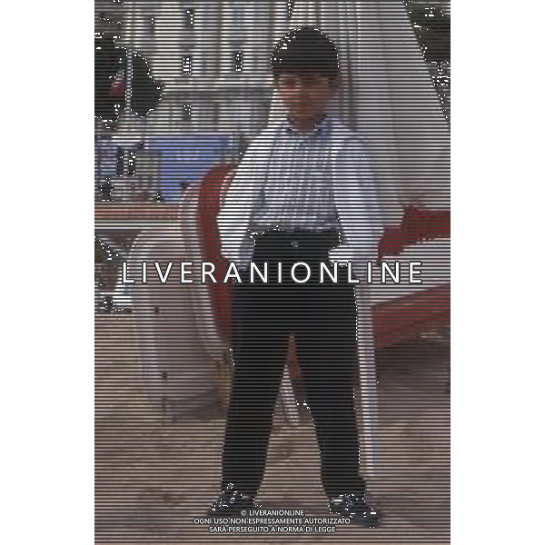 DIAP-RETROSPETTIVA SALVATORE CASCIO ATTORE NELLA FOTO SALVATORE CASCIO A CANNES NELL\'ANNO 1989 AG THEMA-AG ALDO LIVERANI SAS