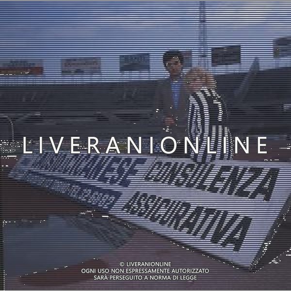 COL-RETROSPETTIVA MINNIE MINOPRIO PSEUDONIMO DI VIRGINIA ANNE MINOPRIO ATTRICE NELLA FOTO MINNIE MINOPRIO E CICANESE SOCIO DI FRANCO CAUSIO NEL SETTORE ASSICURATIVO AG ALDO LIVERANI SAS 