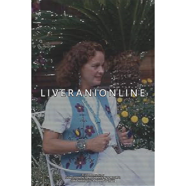DIAP-RETROSPETTIVA LAURA ANTONELLI ATTRICE NELLA FOTO LAURA ANTONELLI A VENEZIA NELL\'ANNO 1989 AG ALDO LIVERANI SAS