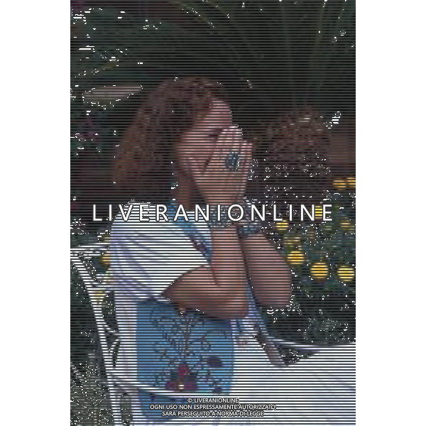 DIAP-RETROSPETTIVA LAURA ANTONELLI ATTRICE NELLA FOTO LAURA ANTONELLI A VENEZIA NELL\'ANNO 1989 AG ALDO LIVERANI SAS